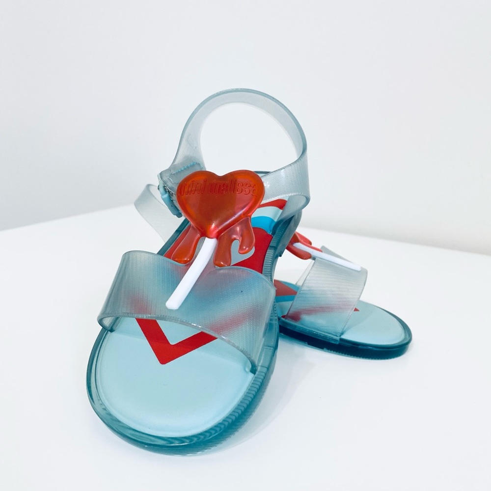 NWT Mini Melissa Mini Mar Jelly Pop Sandals Size 10